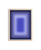 Blue Abstraact Wall Art, Minimalist Ombre Poster, Modern Abstract Wall Decor, Bathroom wall decor