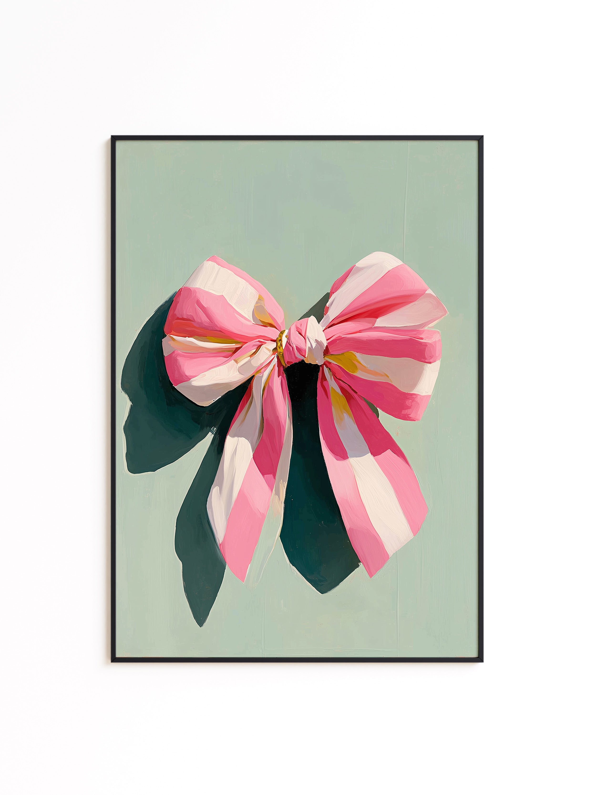 Pink Ribbon Wall Art