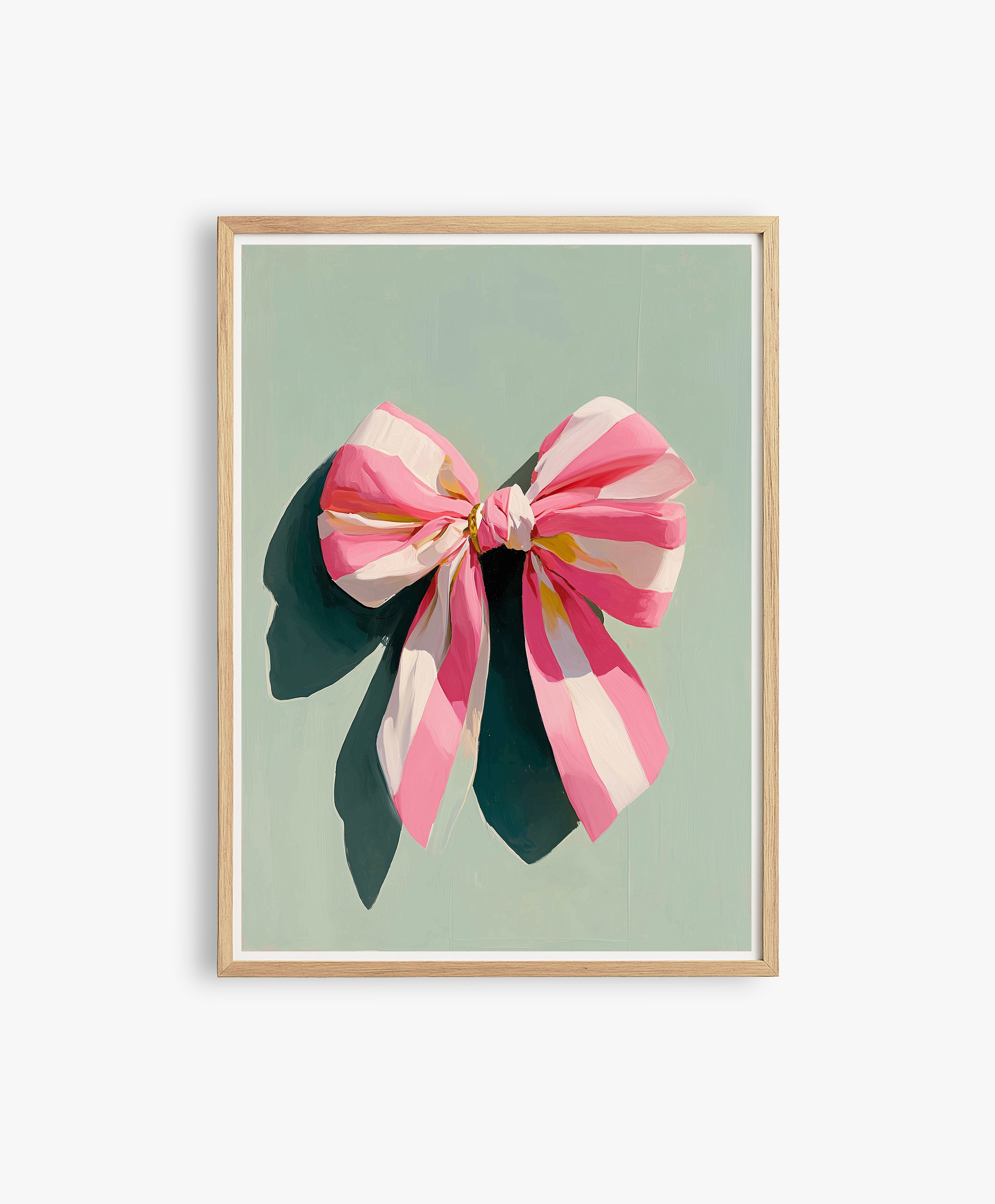 Pink Ribbon Wall Art
