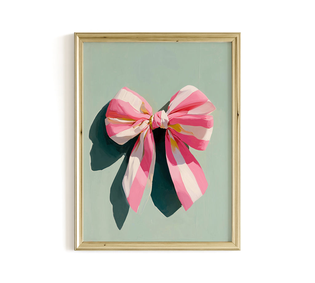 Pink Ribbon Wall Art