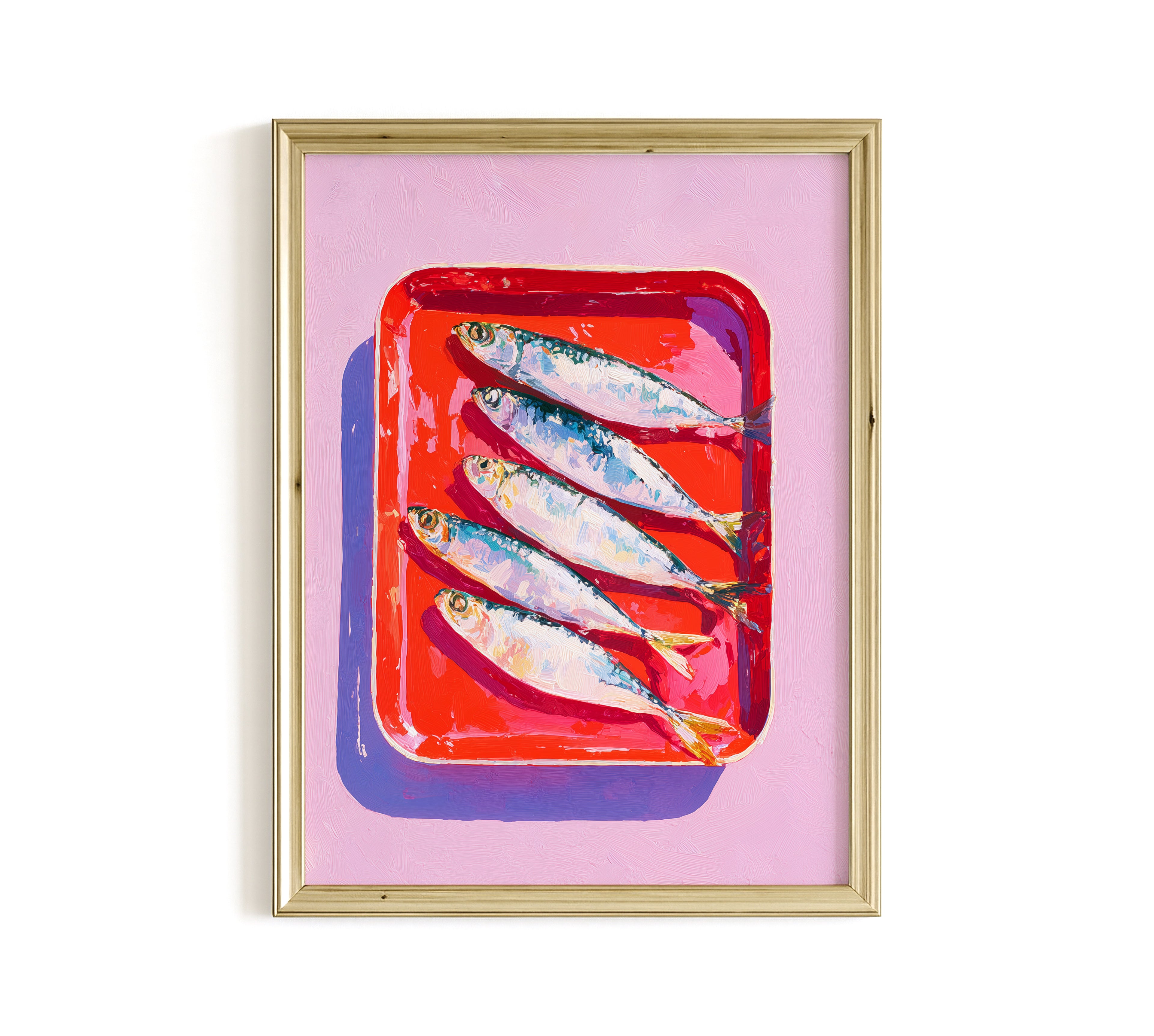 Sardine Still Life Wall Art