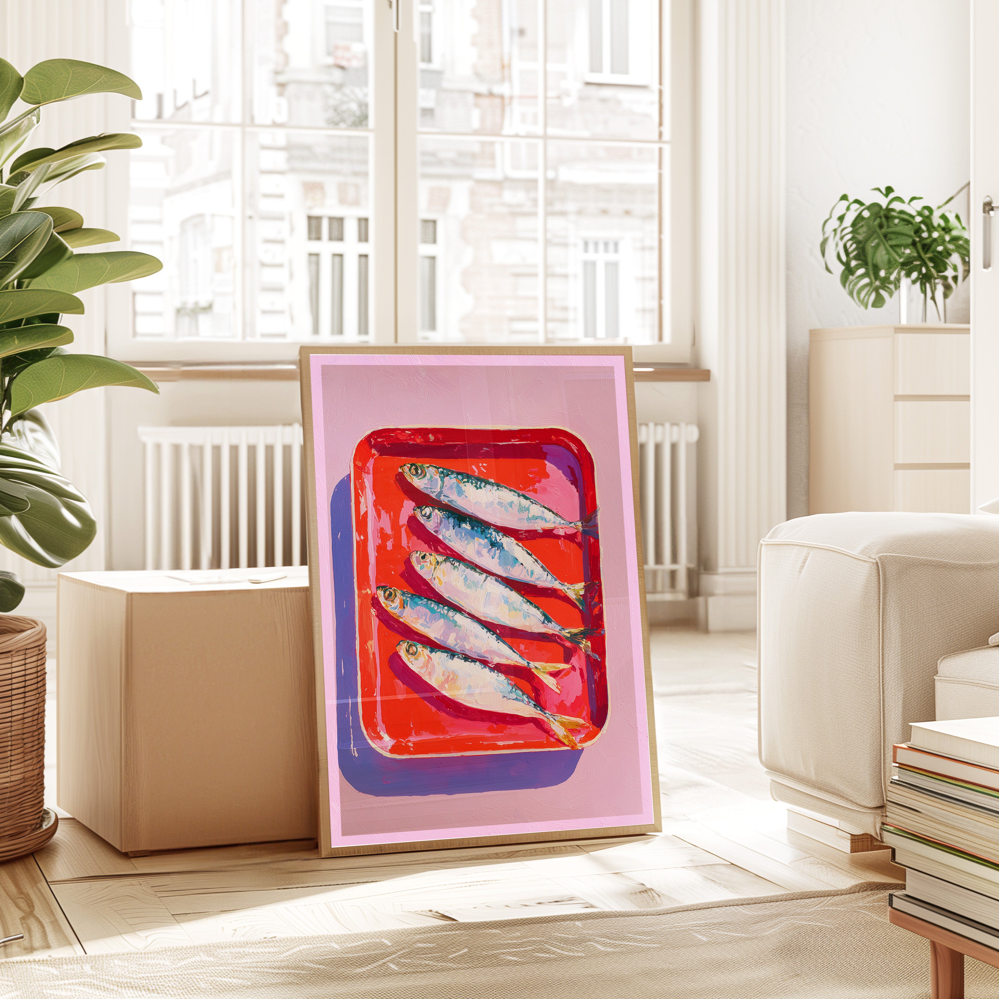 Sardine Still Life Wall Art