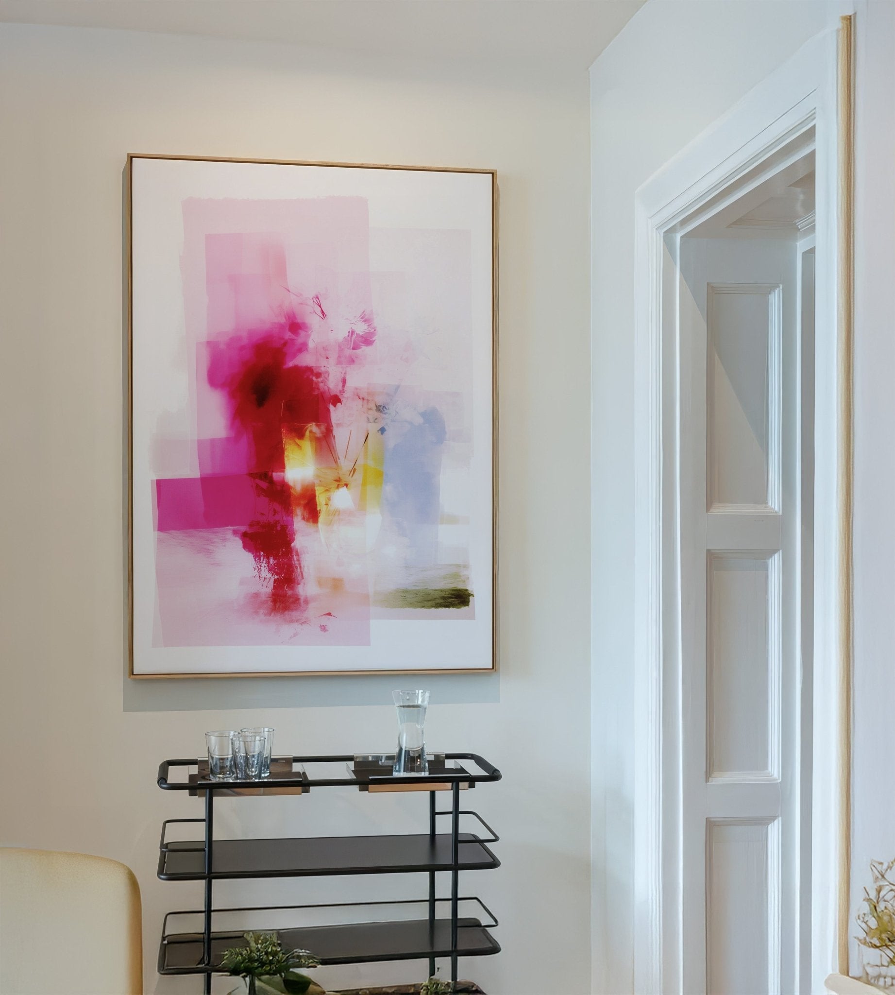 Scandinavian Modern Abstract - Framed Canvas canvas wall art – And A Little More