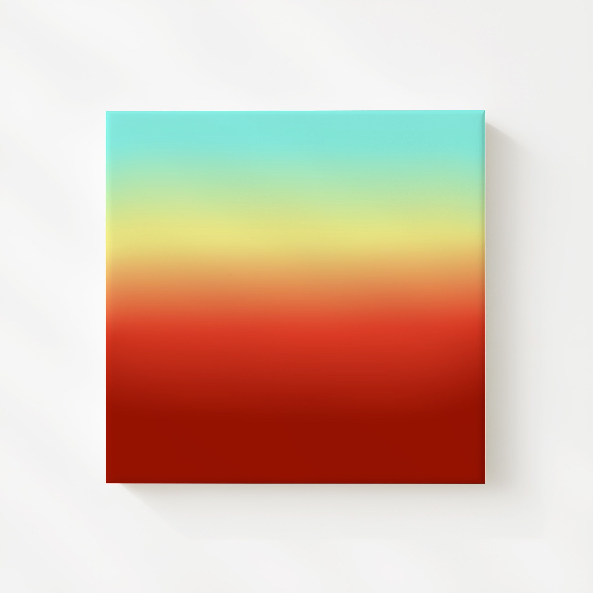 Sunset Gradient Abstract Wall Art