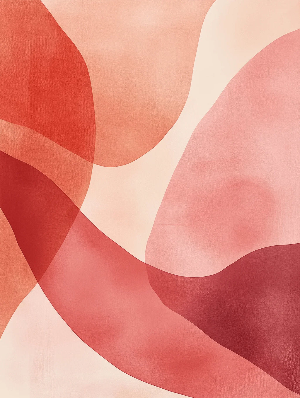 Veyora Red Pink Gradient Abstract Art canvas wall art – And A Little More