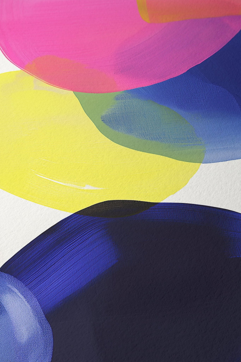 Vivid Motion Abstract - Framed Canvas canvas wall art – And A Little More