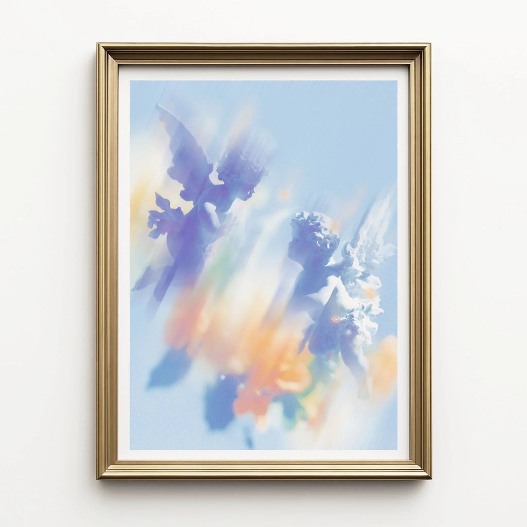 Wings in the Mist canvas wall art – And A Little More